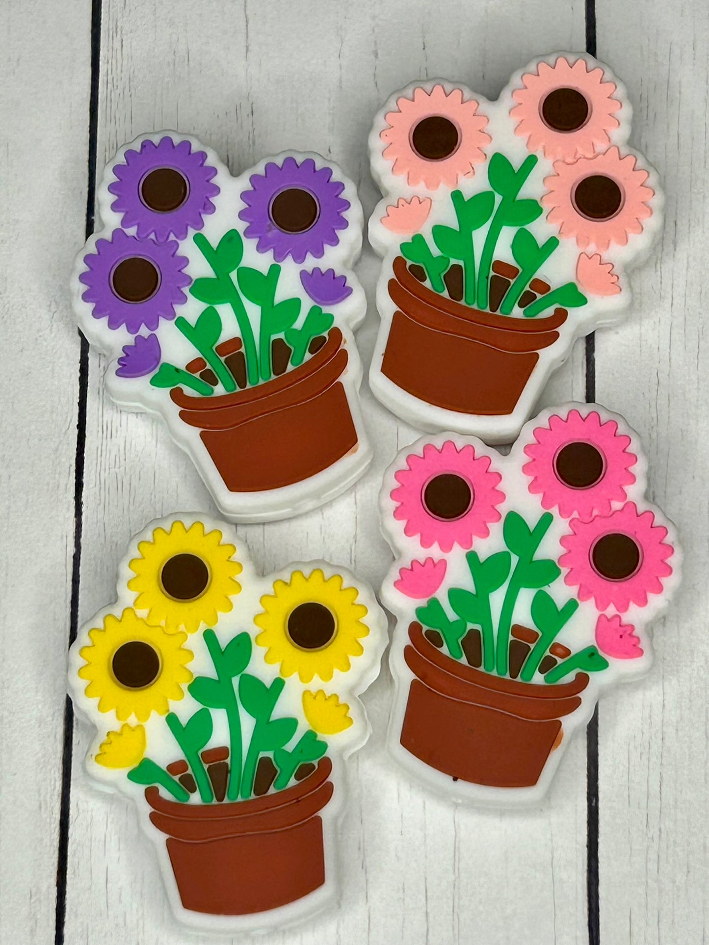Flower Pot Focal Bead