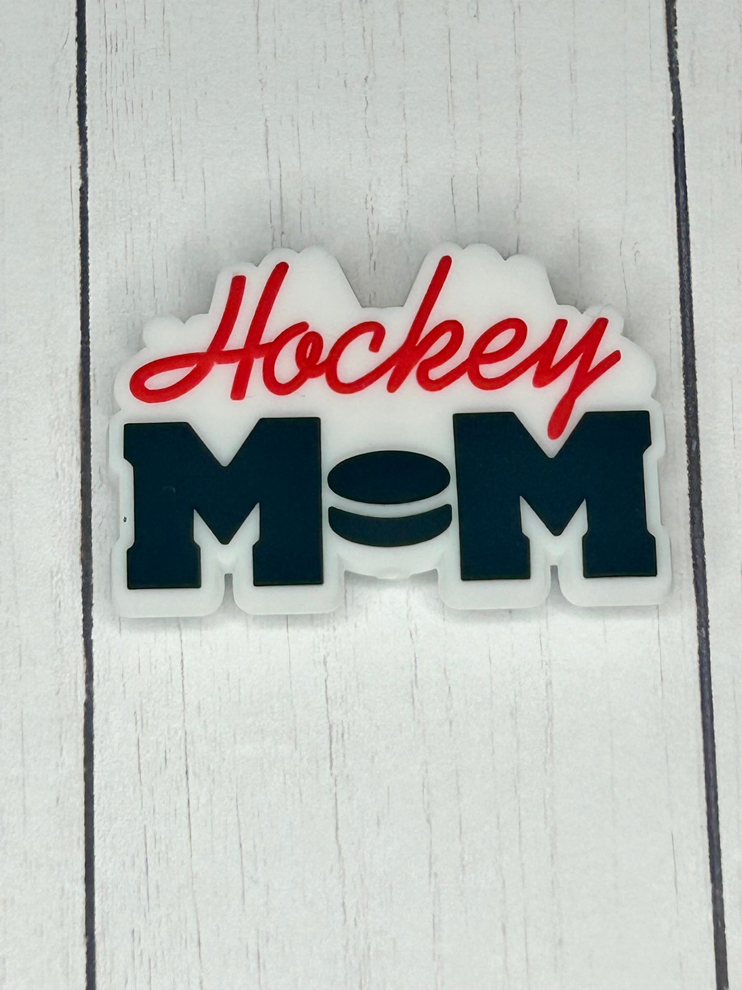 Hockey Mom Focal Bead
