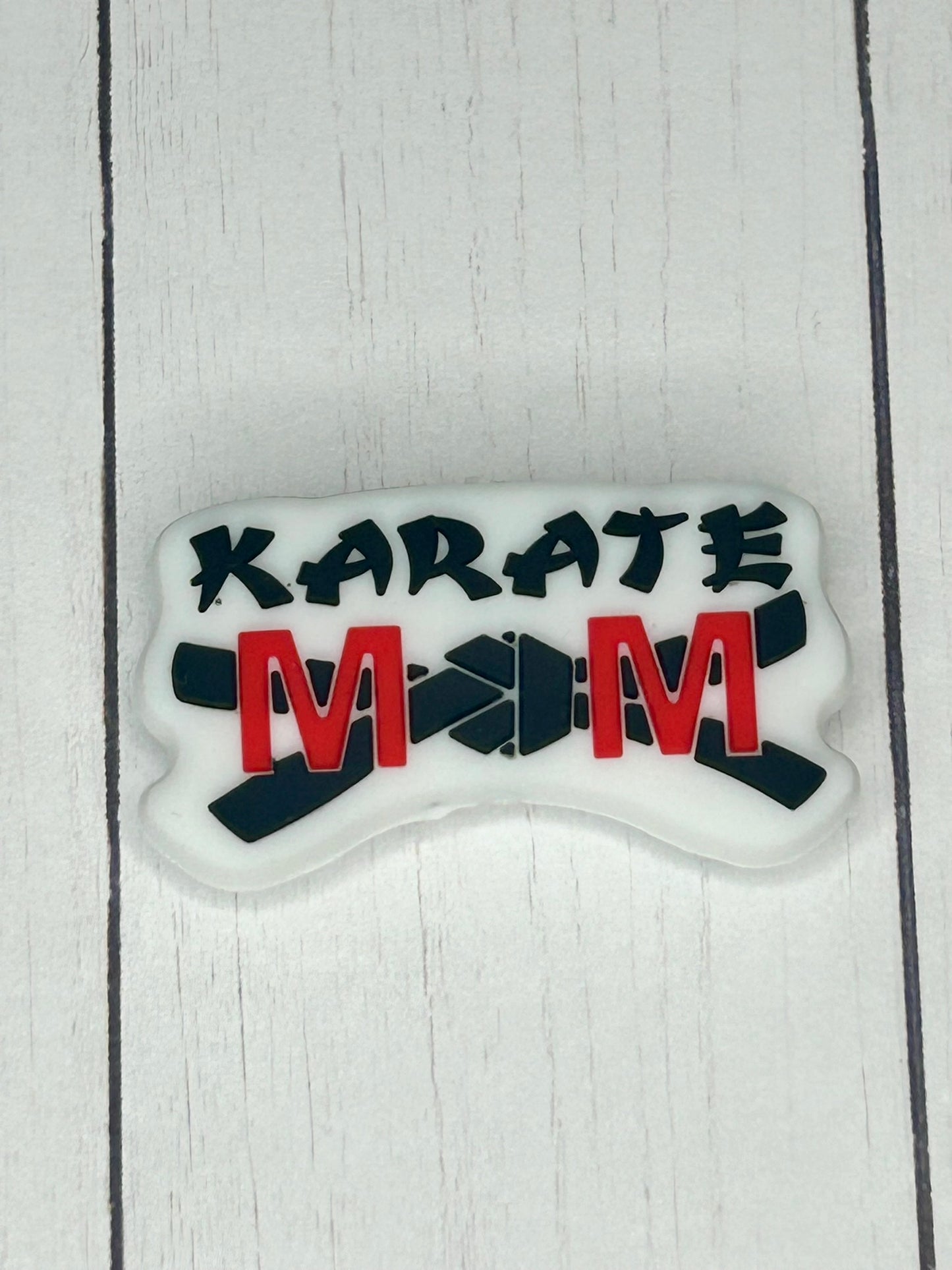 Karate Mom Focal Bead