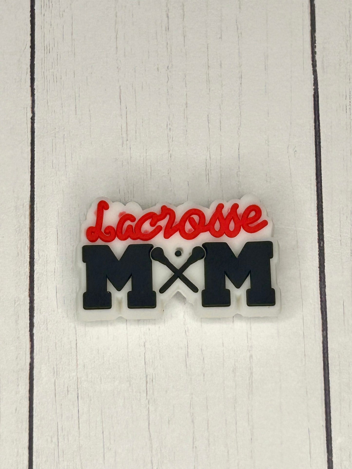 Lacrosse Mom Focal Bead