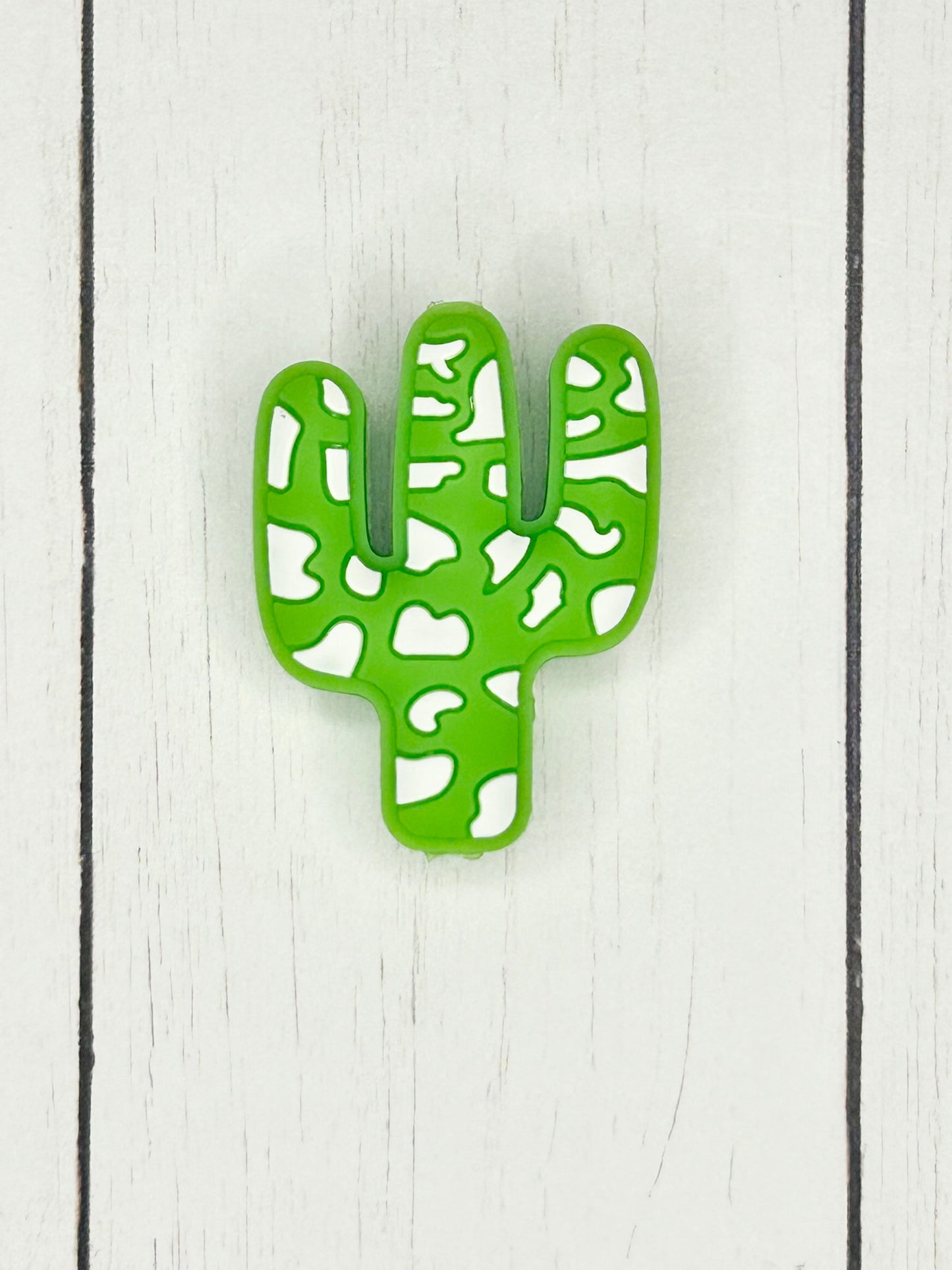 Cow Print Cactus - Focal Bead