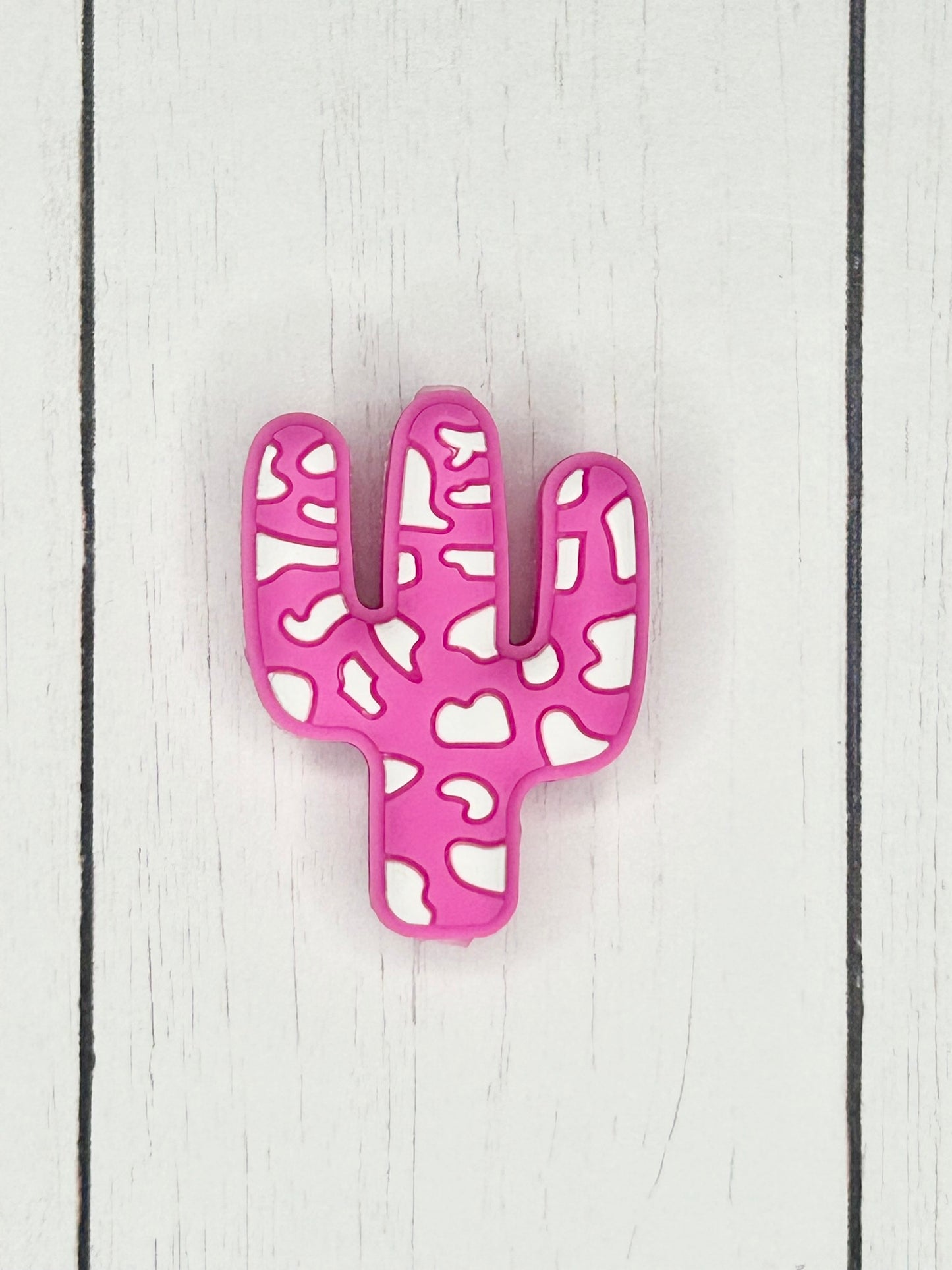 Cow Print Cactus - Focal Bead