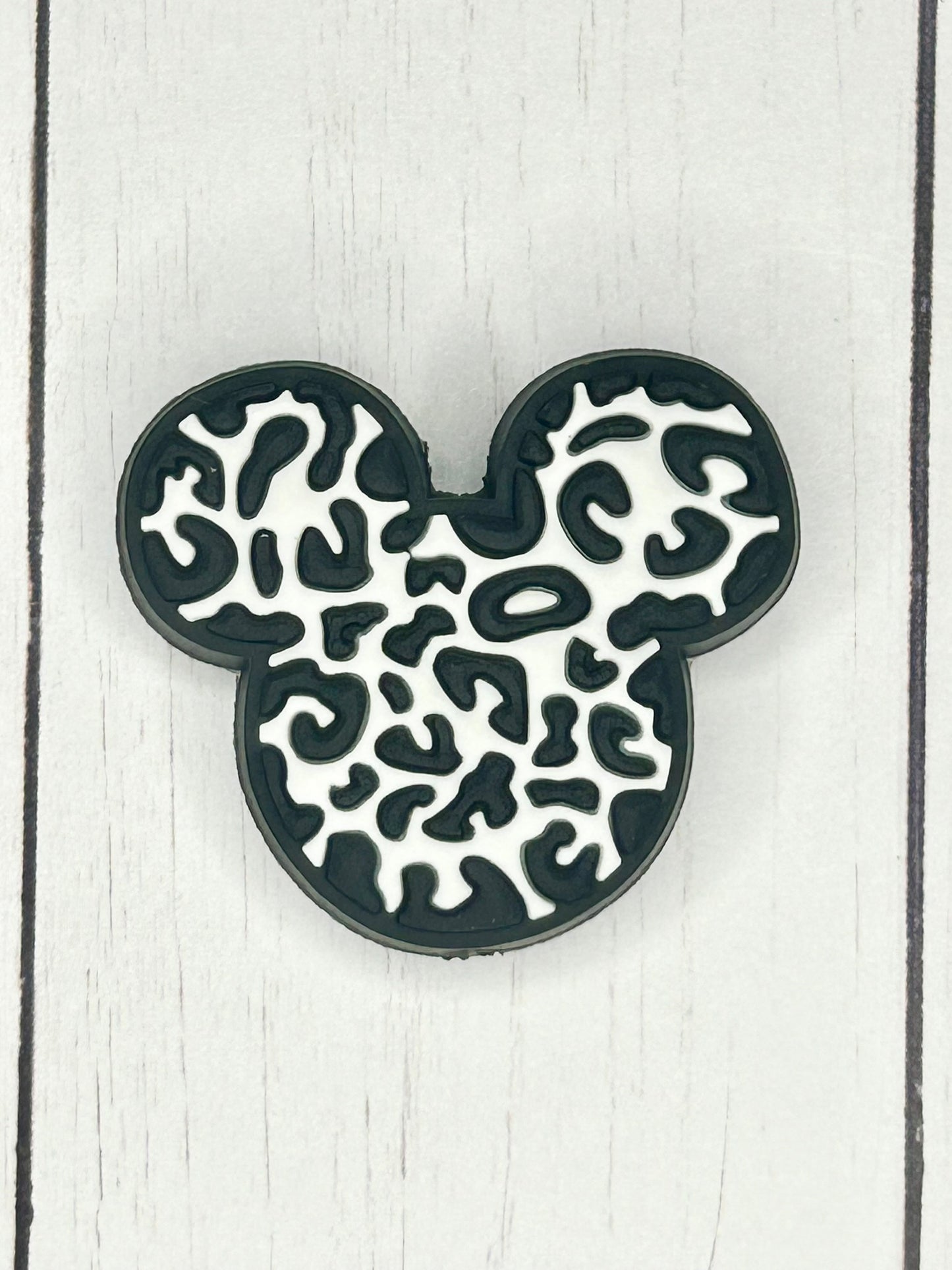 Mickey Leopard Head Focal Bead