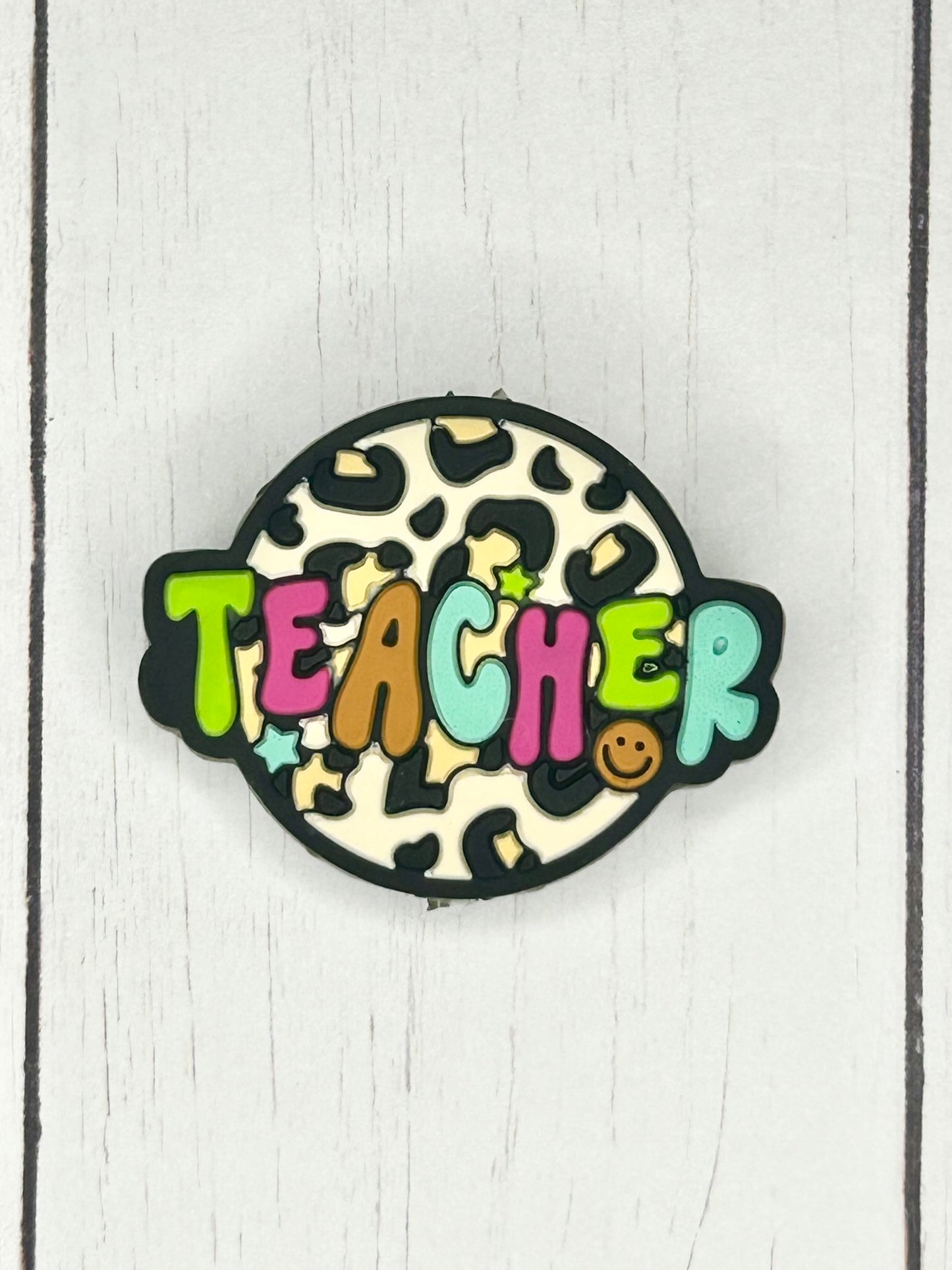Teacher Leopard Focal Bead