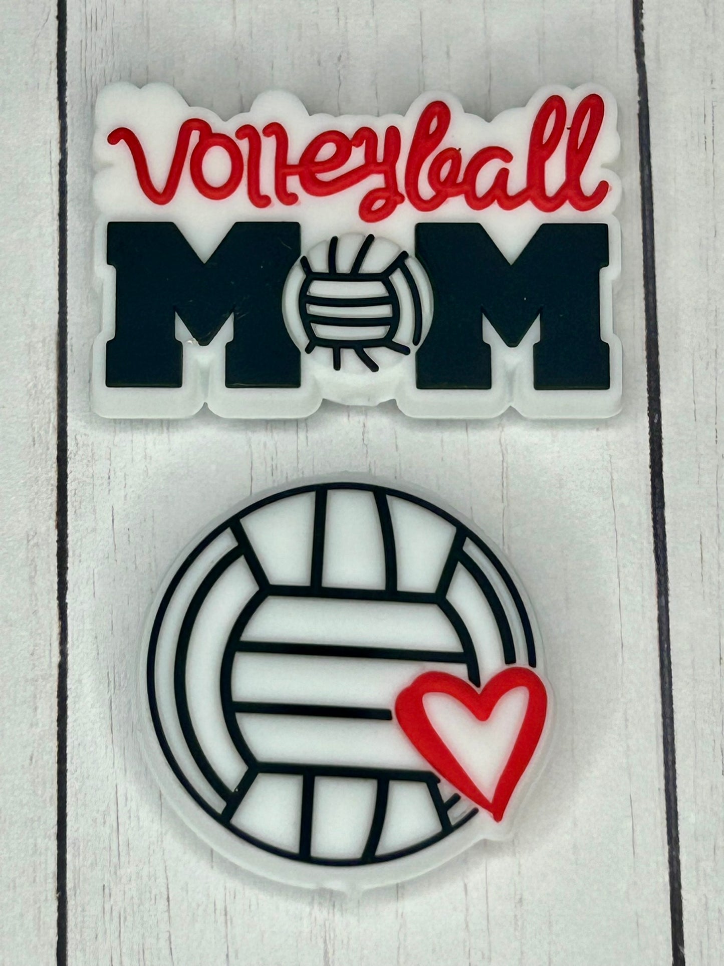 Volleyball Mom 2.0 Focal Bead