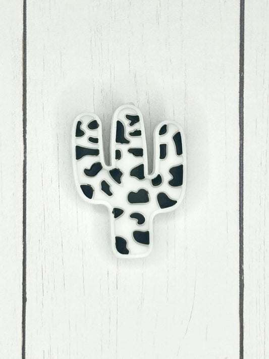 Cow Print Cactus - Focal Bead