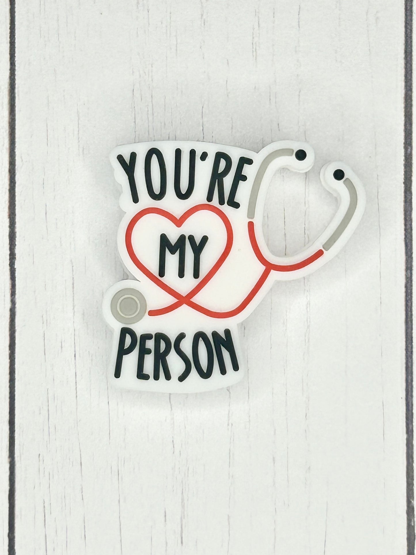 "You're My Person Heart" Focal Bead