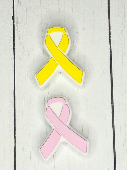 Awareness Ribbon  Focal Bead