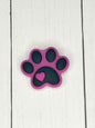 Pet Paw Print Focal Bead