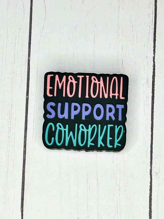 "Emotional Support Coworker" Focal Bead