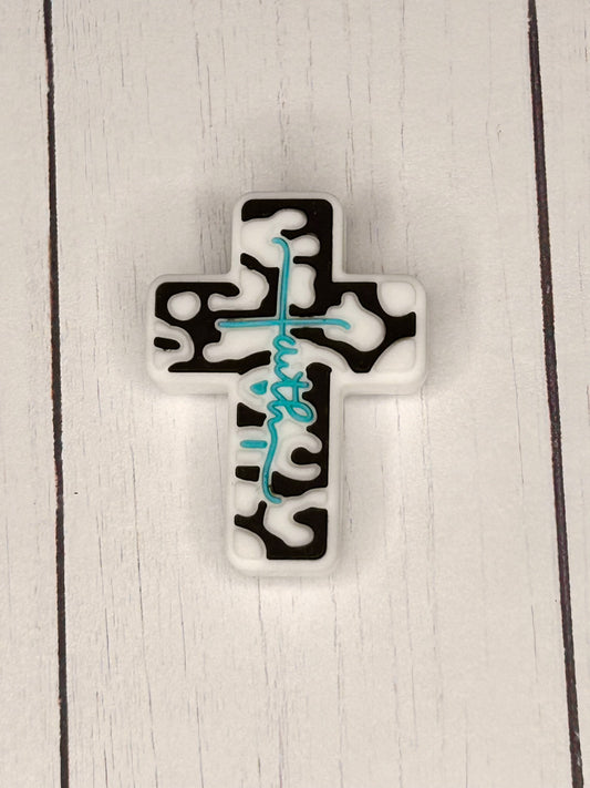 "Faith Cross" Focal Bead