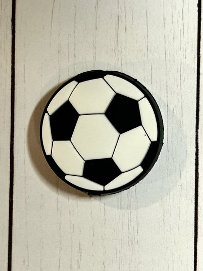 Soccer Ball Focal Bead