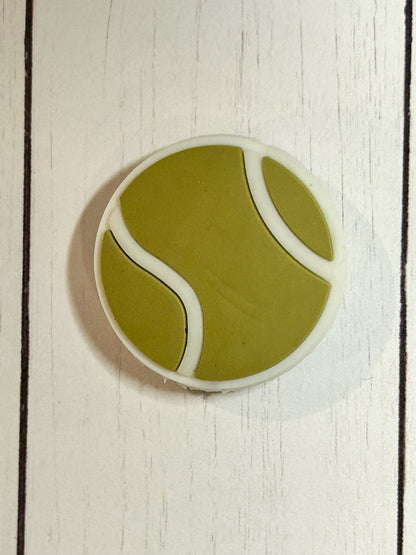 Tennis Ball Focal Bead