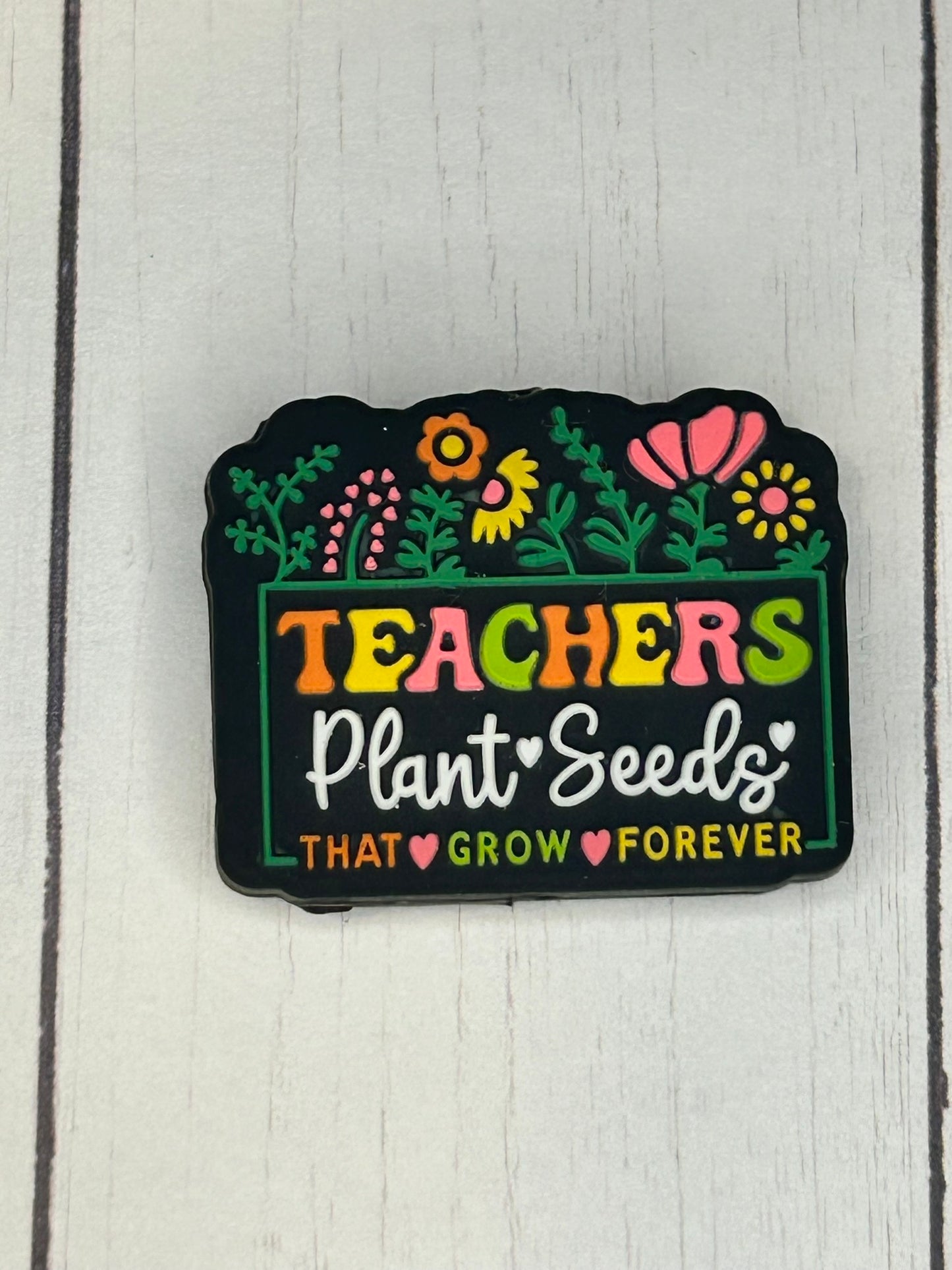 "Teachers Plant Seeds" Focal Bead