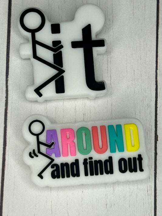 "F Around And Find Out" Focal Bead