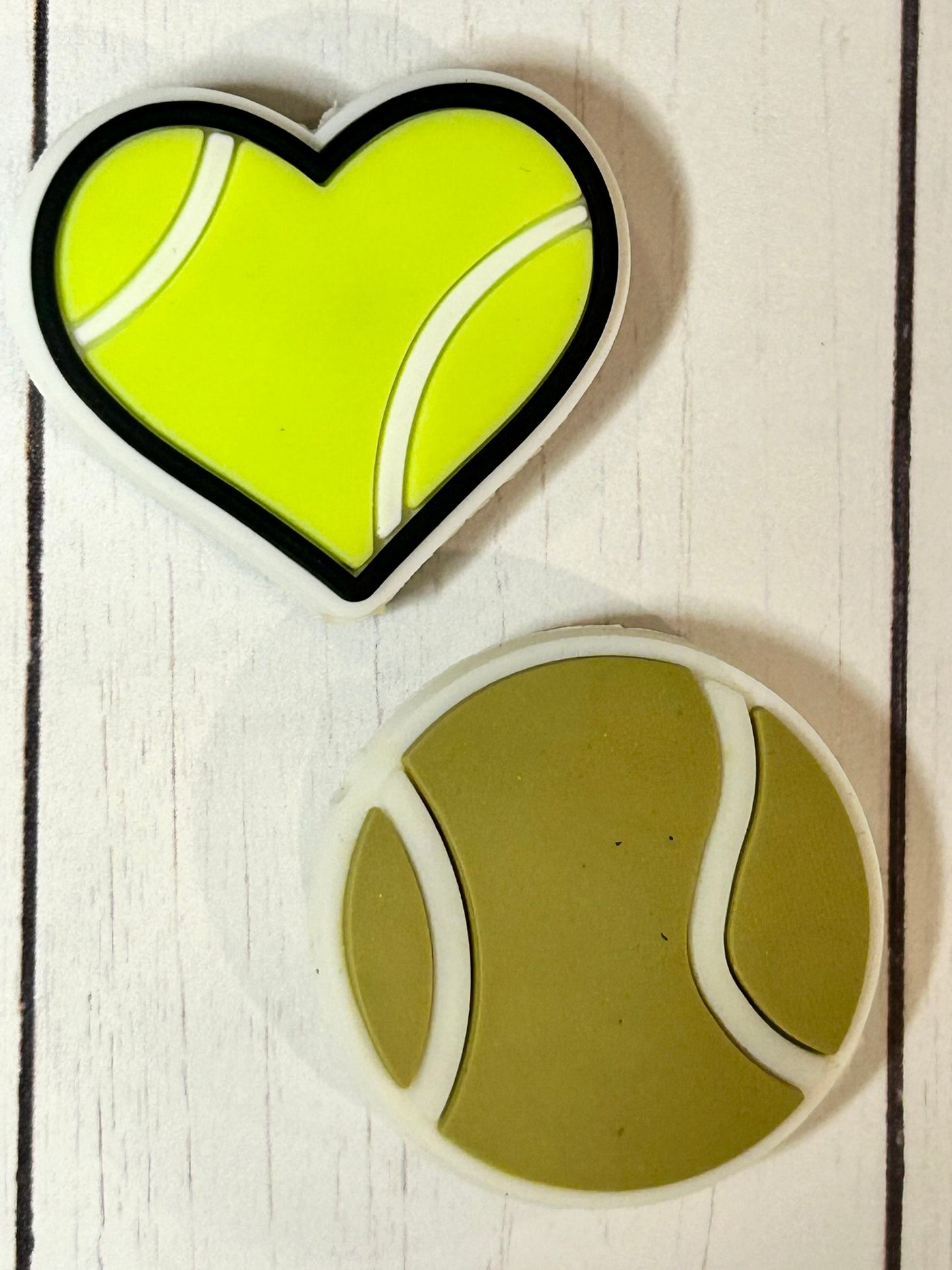 Tennis Ball Focal Bead