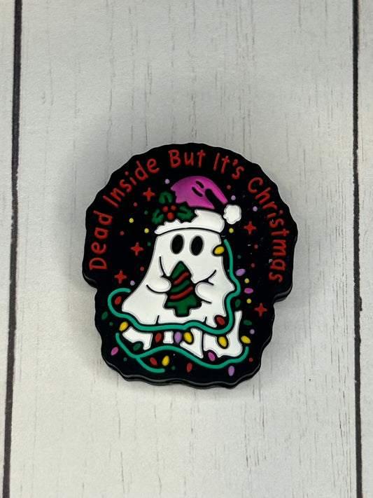 "Dead Inside, But It's Christmas" Focal Bead