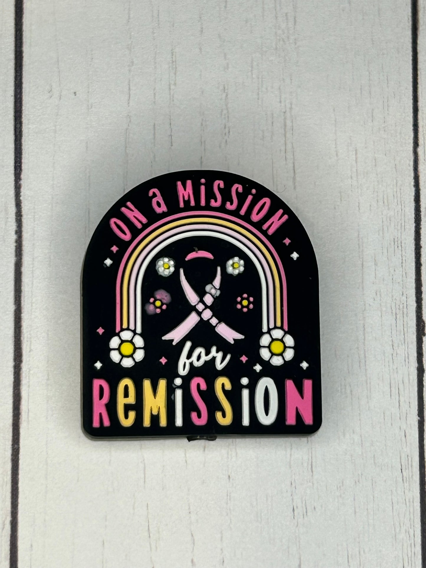 "On A Mission For Remission" Focal Bead