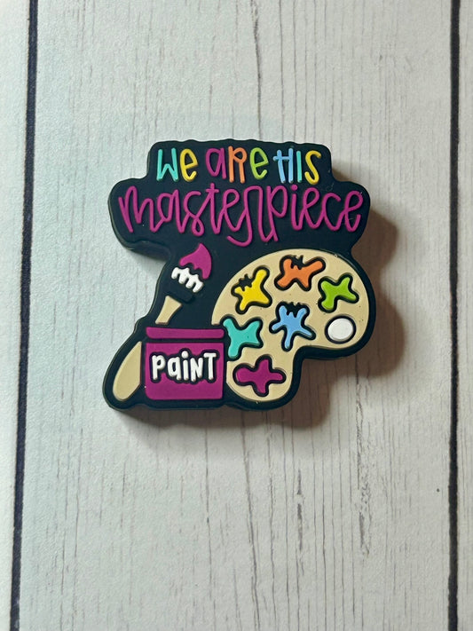 "We Are His Masterpiece" Focal Bead