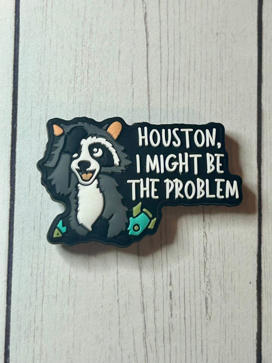 "Houston, I Might Be The Problem" Focal Bead