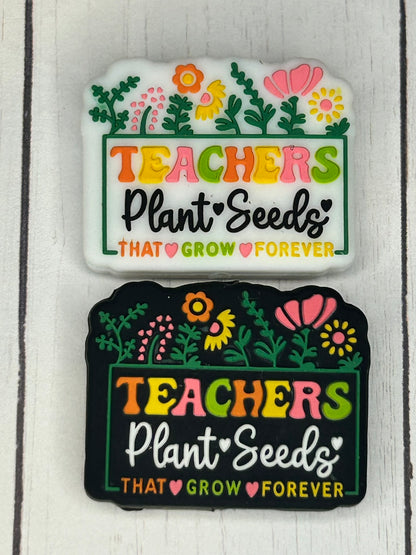 "Teachers Plant Seeds" Focal Bead