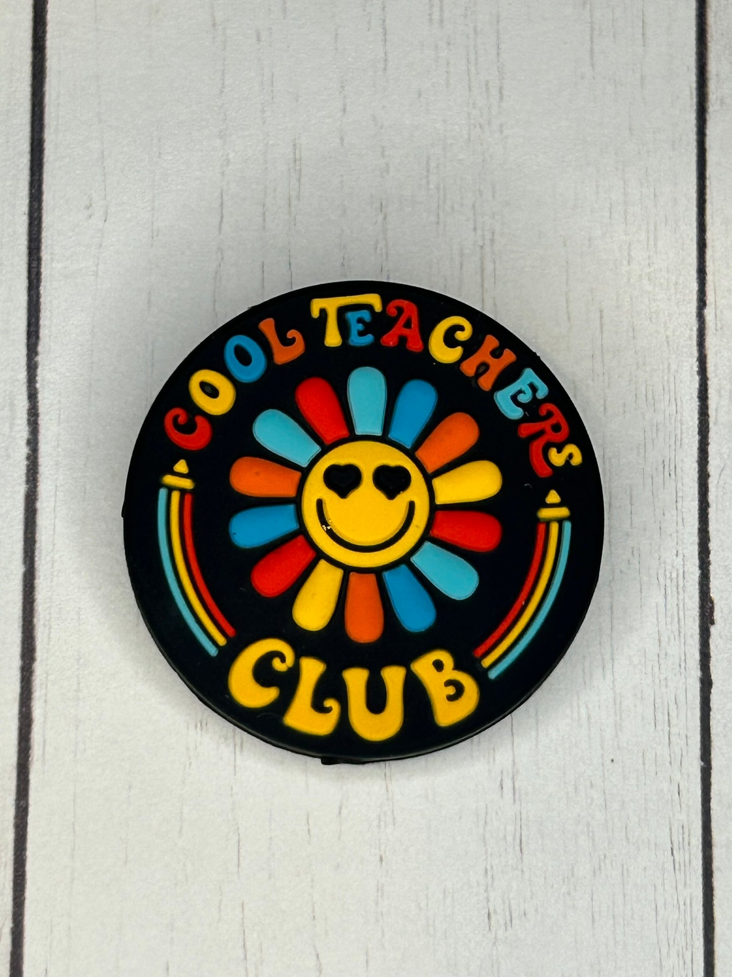 "Good Teachers Club" Focal Bead