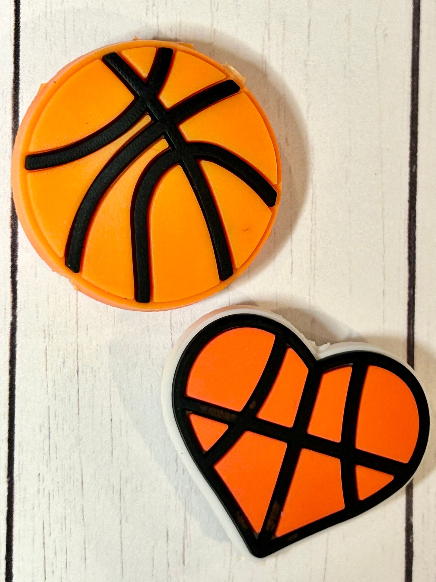 Basketball Focal Bead