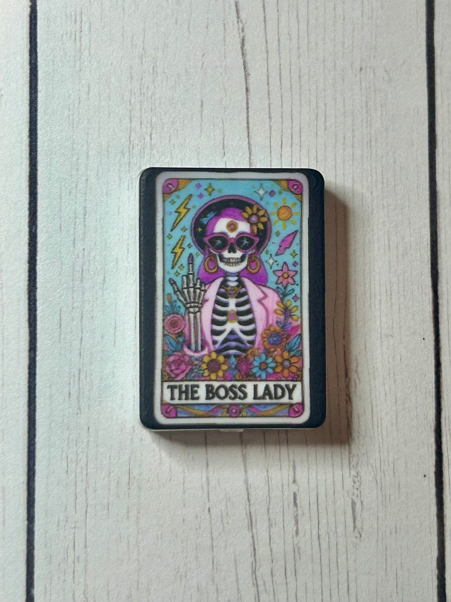 Tarot Card 8 Focal Bead