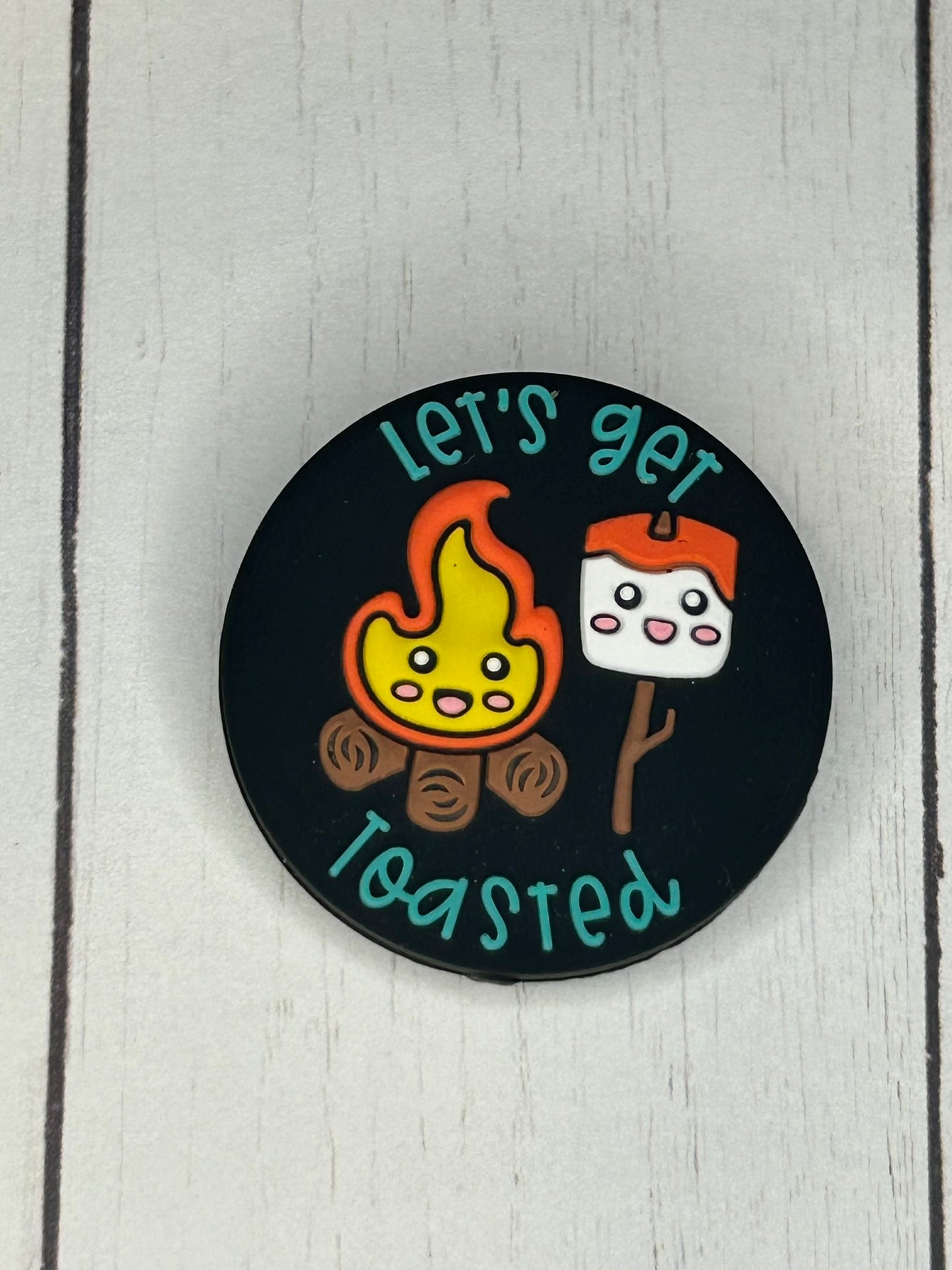 "Let's Get Toasted" Focal Bead