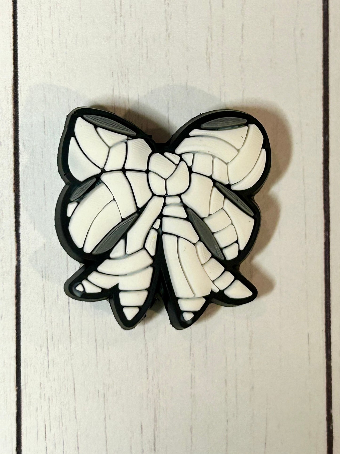 Volleyball Bow Focal Bead