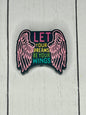 "Let Your Dreams Be Your Wings" Focal Bead