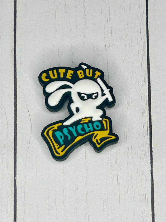 "Cute But Psycho" Focal Bead