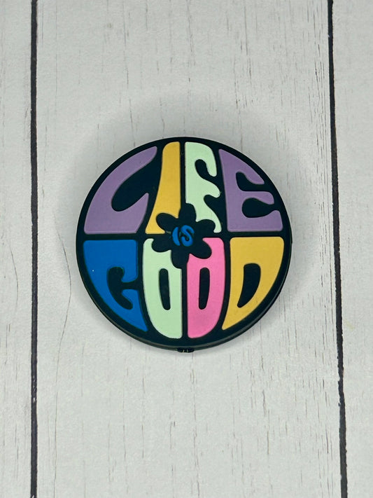 "Life Is Good" Focal Bead