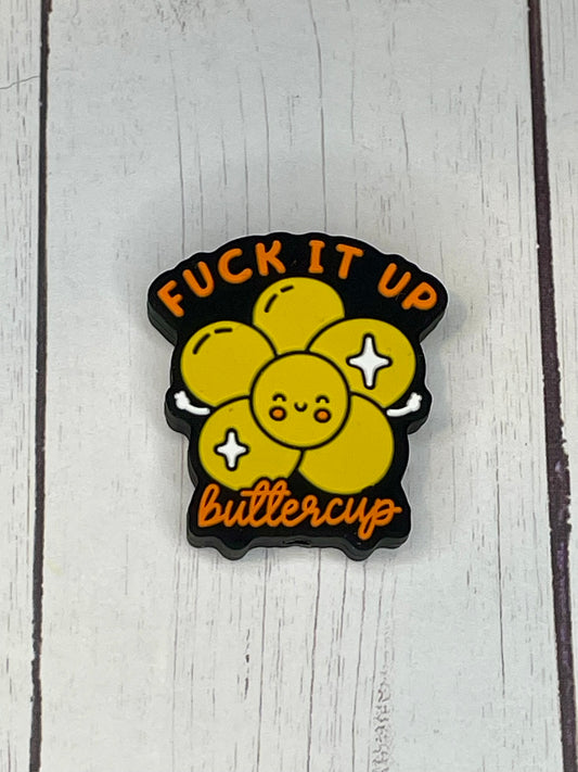"Fuck It Up Buttercup" Focal Bead