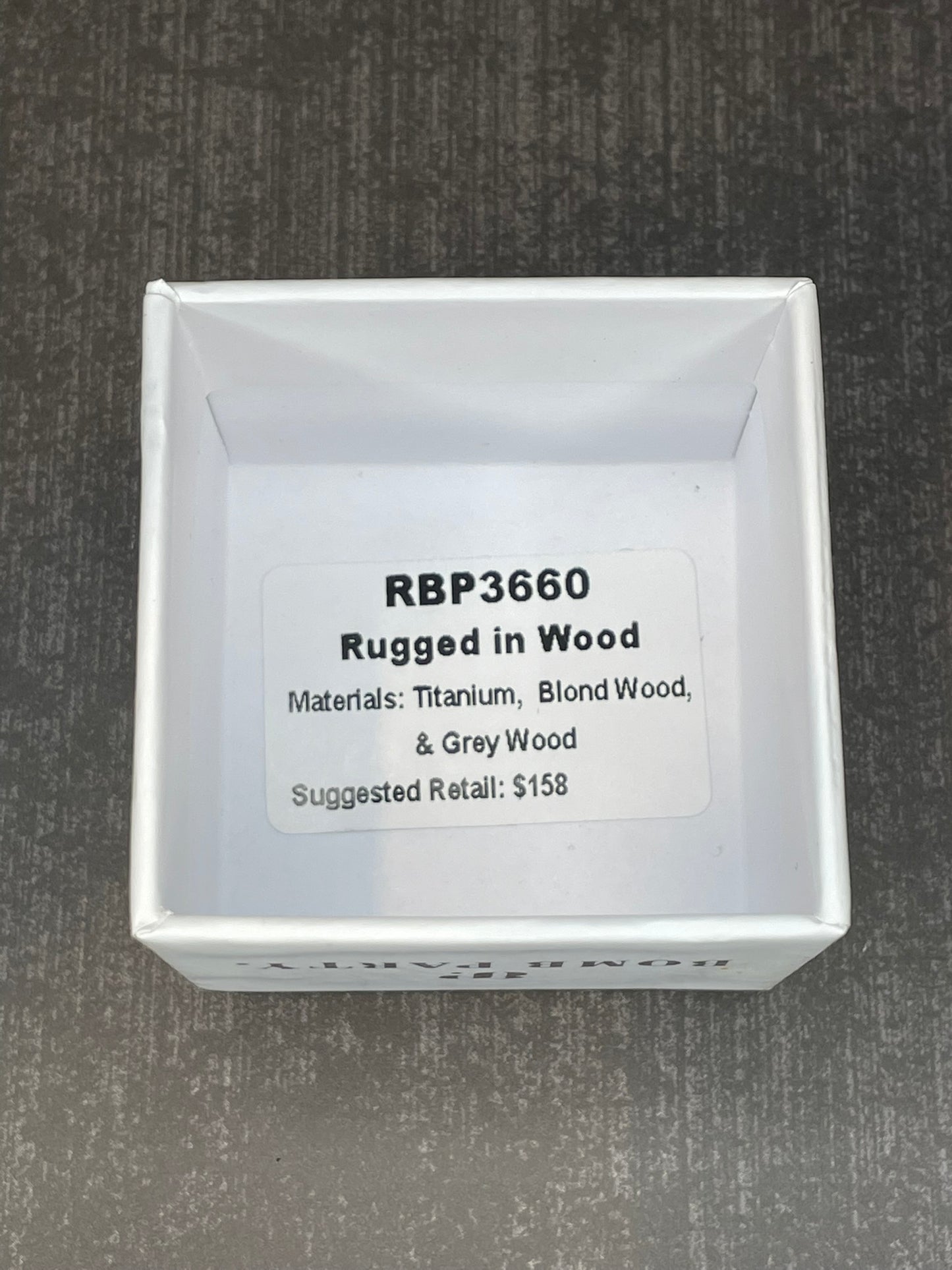 RBP3660 - Rugged In Wood - Size 8