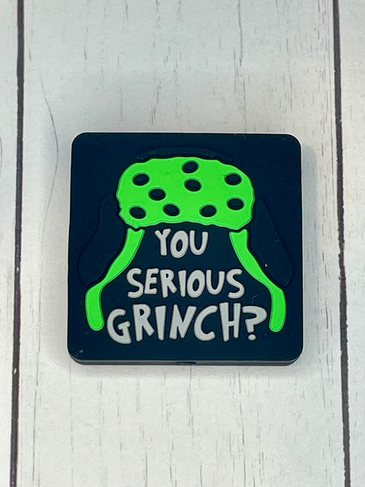 "You Serious Grinch" Focal Bead