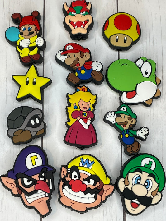 Super Mario Characters Focal Bead