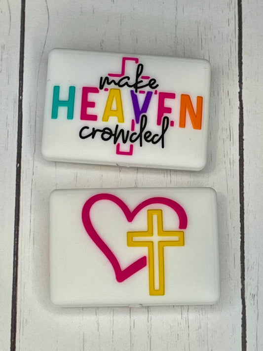 "Make Heaven Crowded" Focal Bead