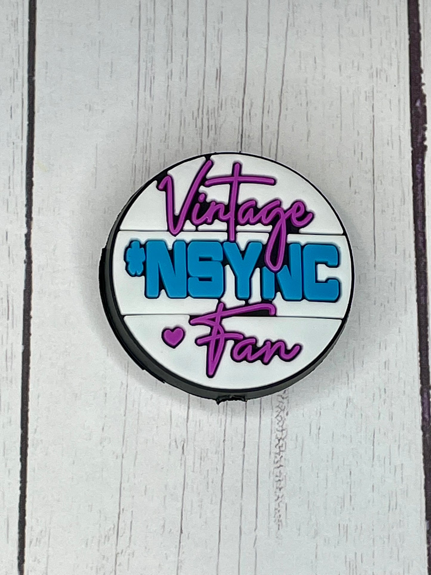 "Vintage 'NSYNC Fan" Focal Bead