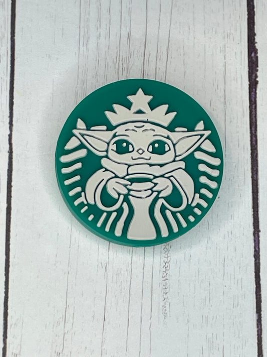 Yoda Starbucks Focal Bead