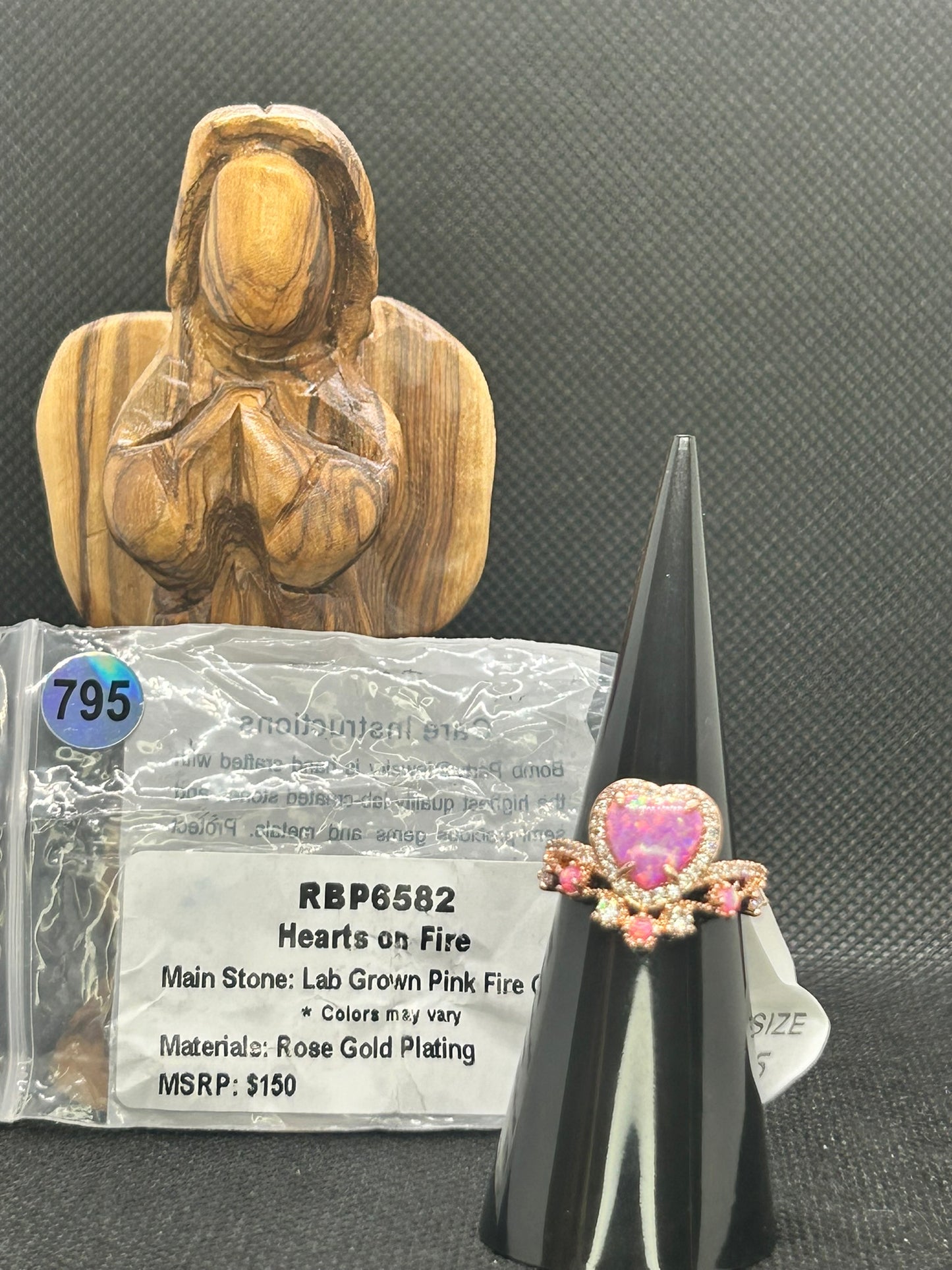 RBP6582- Size 5 - Hearts on FIre