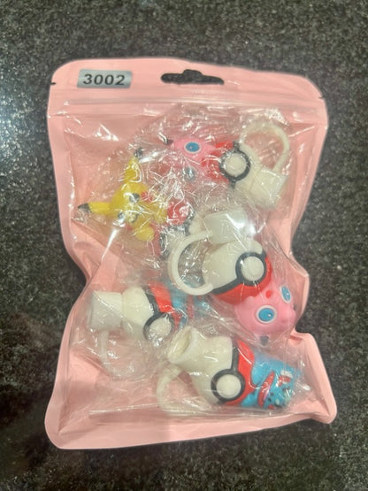 Poke 3D Straw Topper (5pcs)