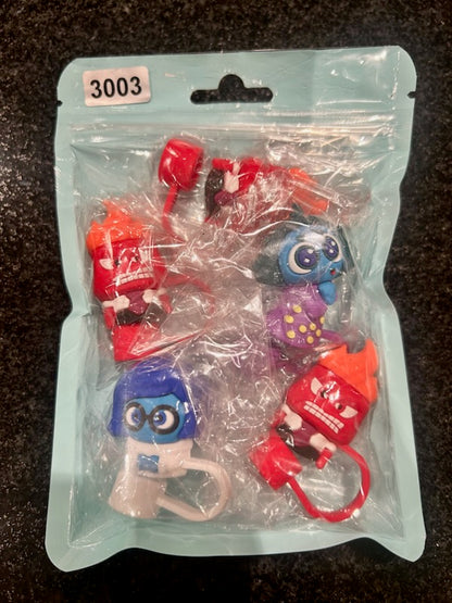 Inside 3D Straw Topper (5pcs)