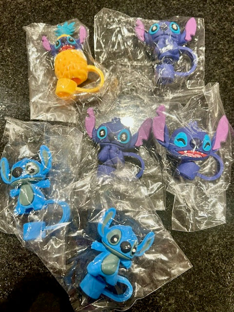 Blue Guy 3D Straw Topper (6pcs)