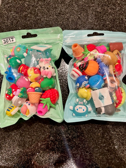 Pencil Topper (20 pcs) - Scoop Bag w/characters