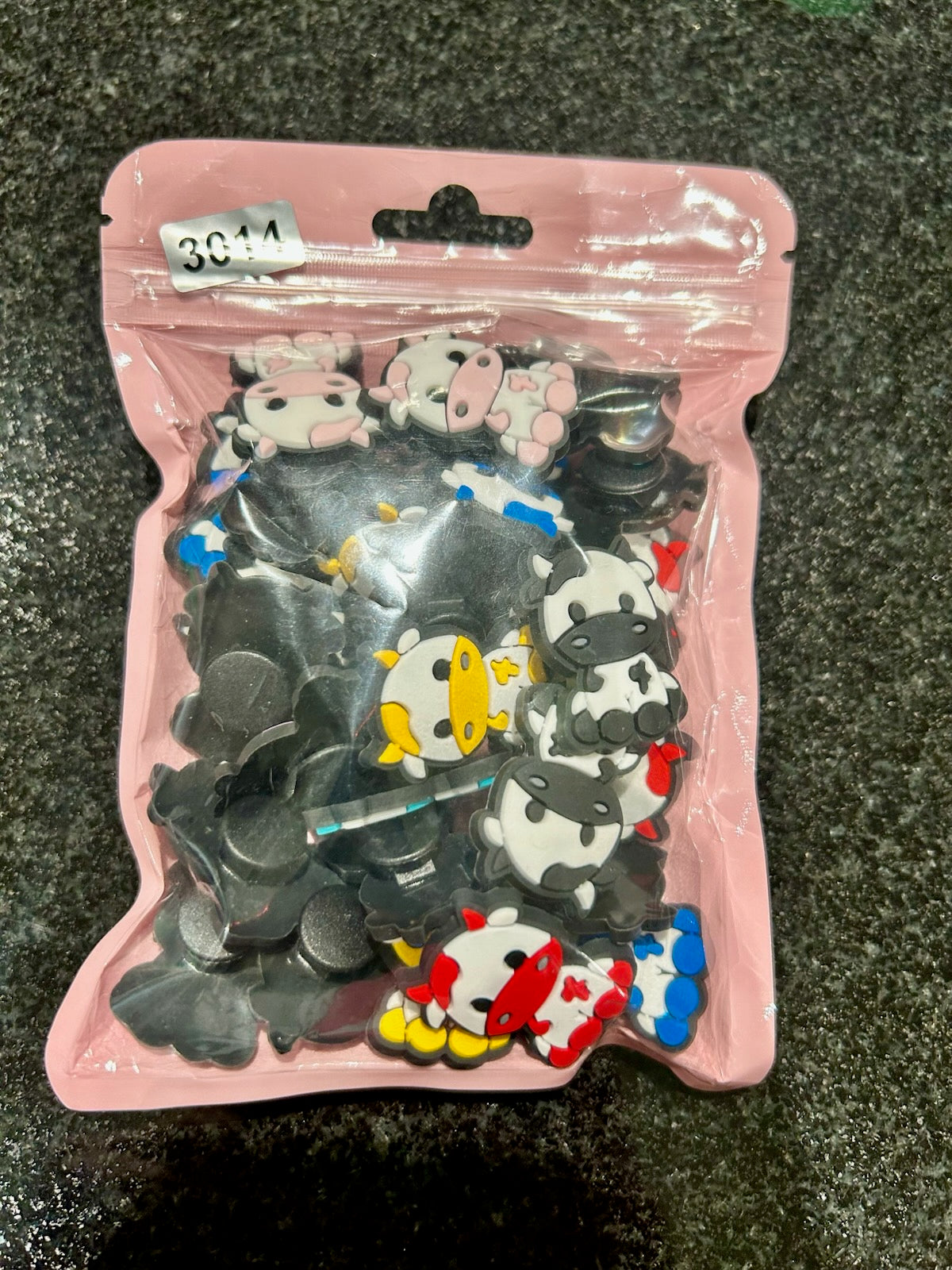 Cow Shoe Charm (30pcs)