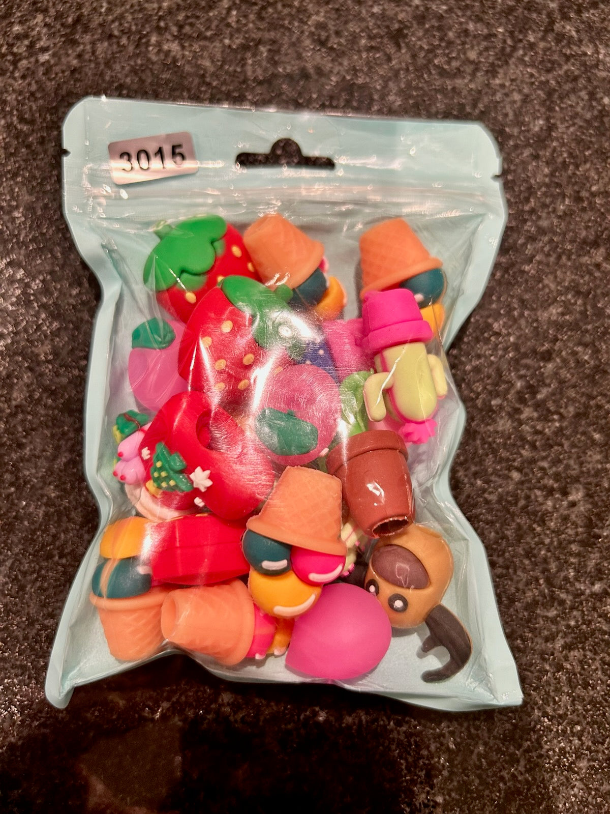 Pencil Topper (20 pcs) - Scoop Bag with out characters