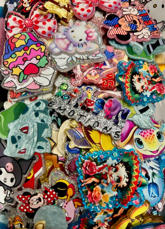 Mystery Pull - Acrylic Flatback Bundle (20pcs)