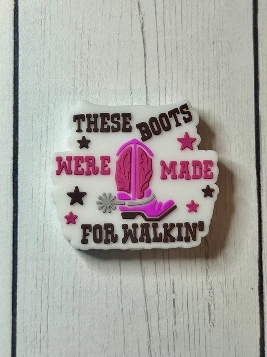"These Boots Were Made For Walkin'" Focal Bead