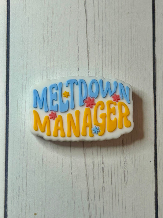 "Meltdown Manager" Focal Bead